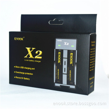 2017 Enook X2 18650 Battery Charger